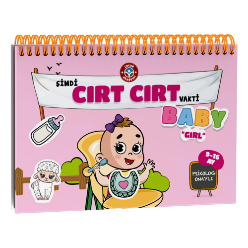 Şimdi Cırt Cırt Vakti 9-16 Ay Baby Girl