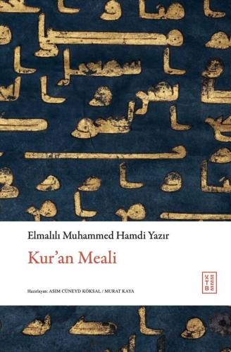 Kur'an Meali (Elmalılı)