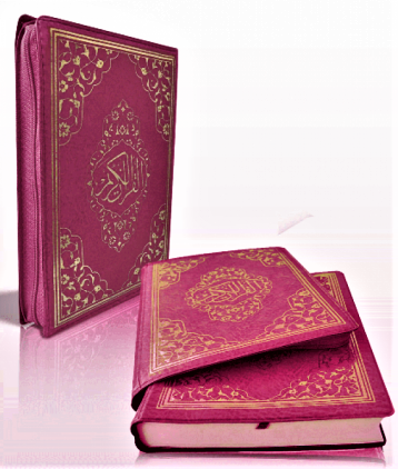 Kur'an-ı Kerim (Pembe) -(Fermuarlı-Çanta Boy)