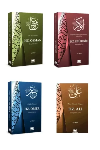 Dört Büyük Halife - Hülefai Raşidin (4 Kitap Set)
