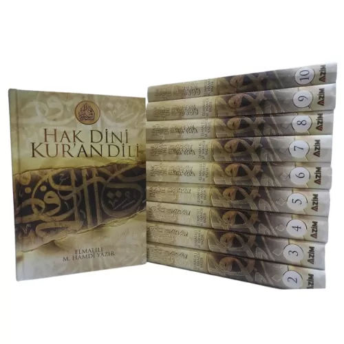 Hak Dini Kuran Dili (10 Cilt Takım - Şamua)