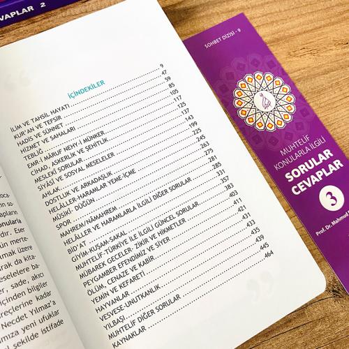 Sorular - Cevaplar Seti (3 Kitap)